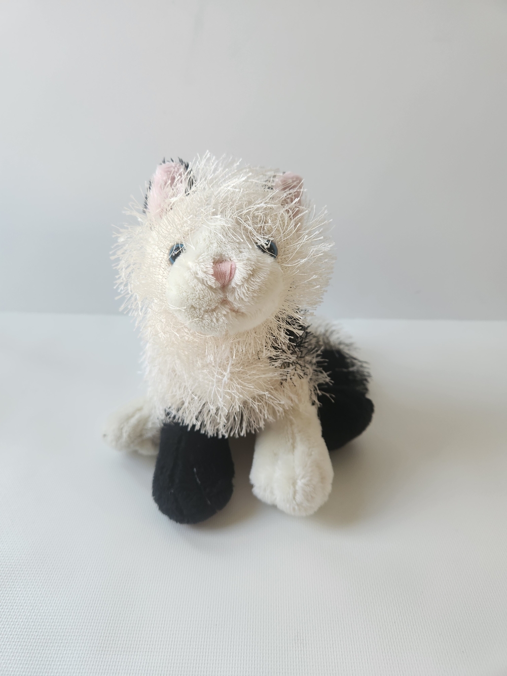 Ganz Webkinz Domino Cat Plush HM334 No Code Stuffed Animal Kitten Toy Kitty